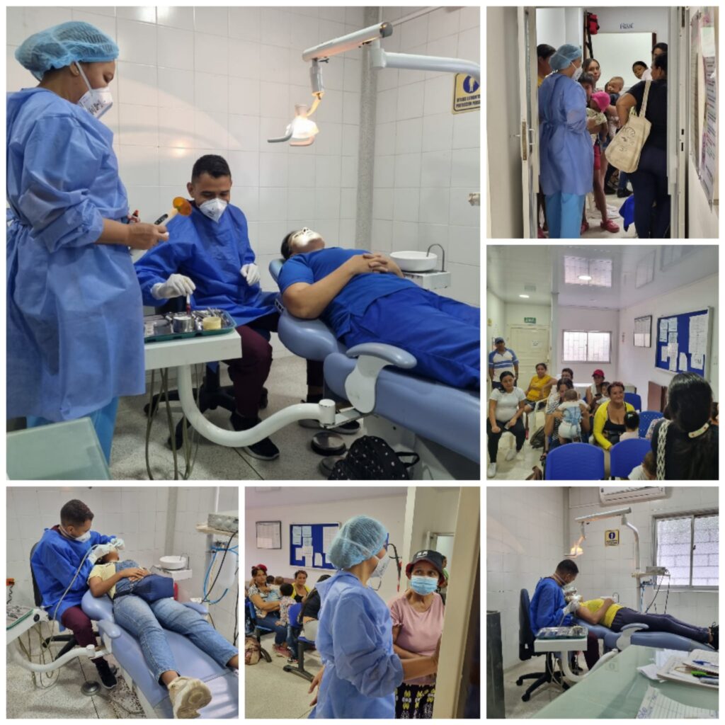 Imagen de la Jornada en Salud Oral del Centro de Salud La Fortuna