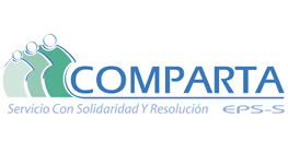 Logo de Comparta con enlace a su página web