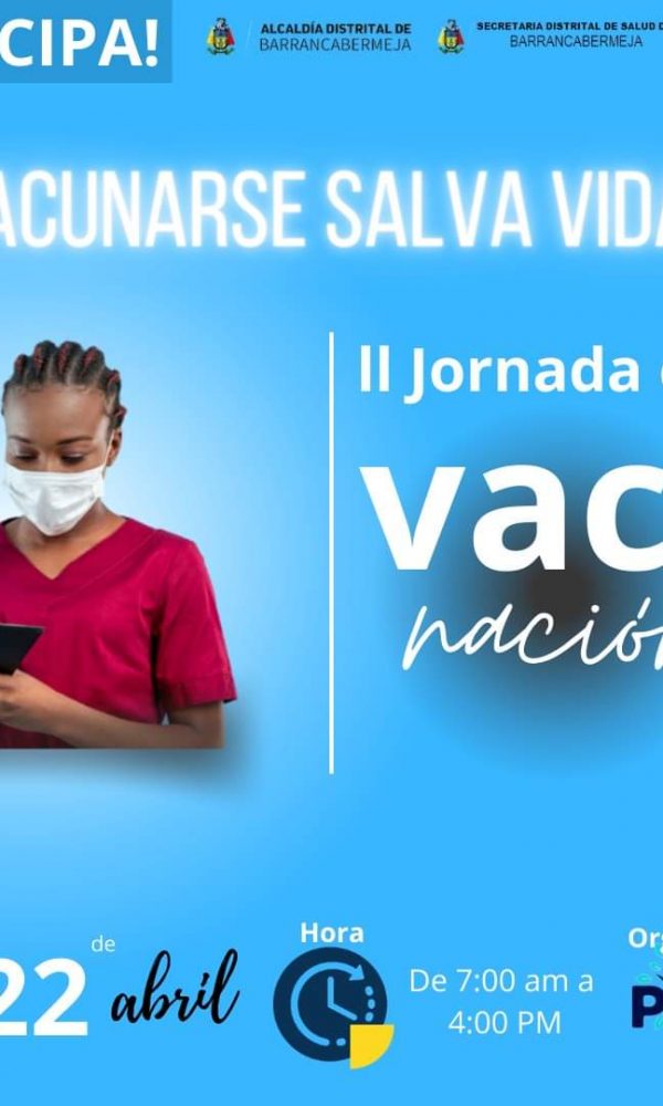 Publicación con invitación a II Jornada de Vacunación