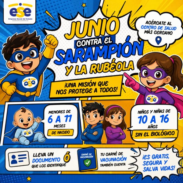 ¡juntos somos héroes de la salud!